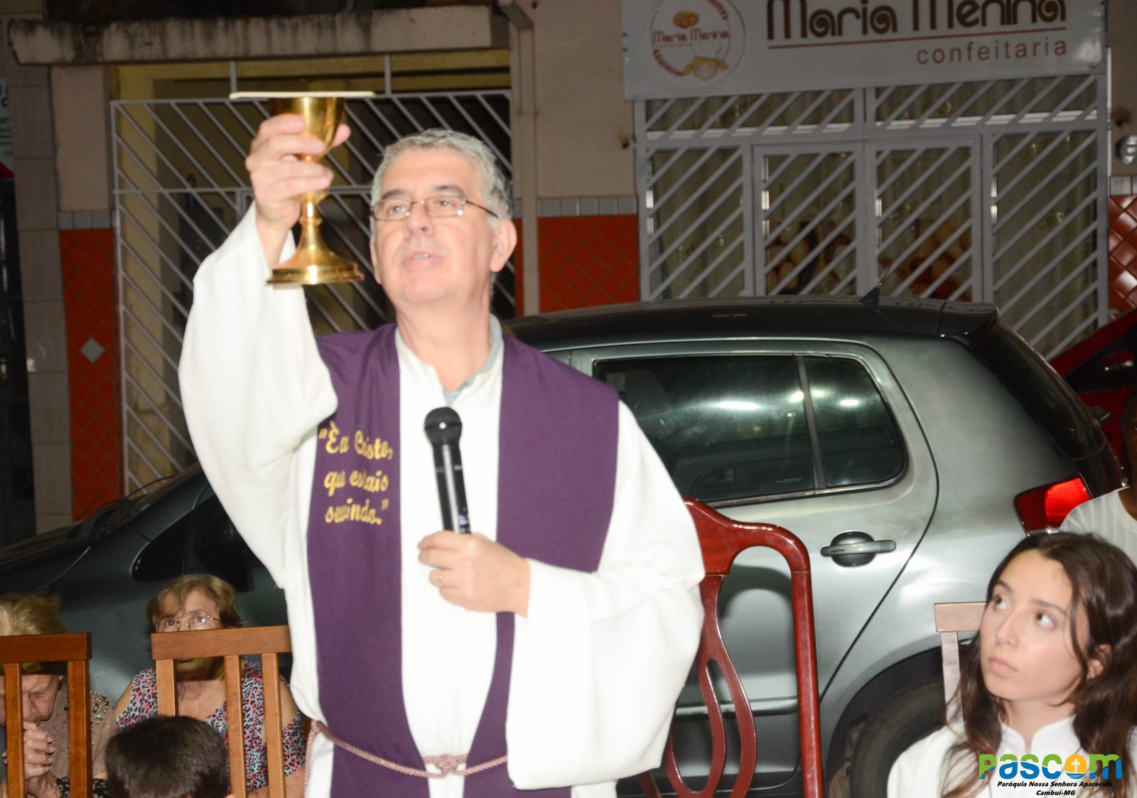 Fotos missa e procissao encontro